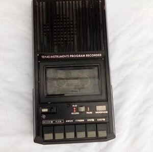 Texas Instruments Black Program Recorder